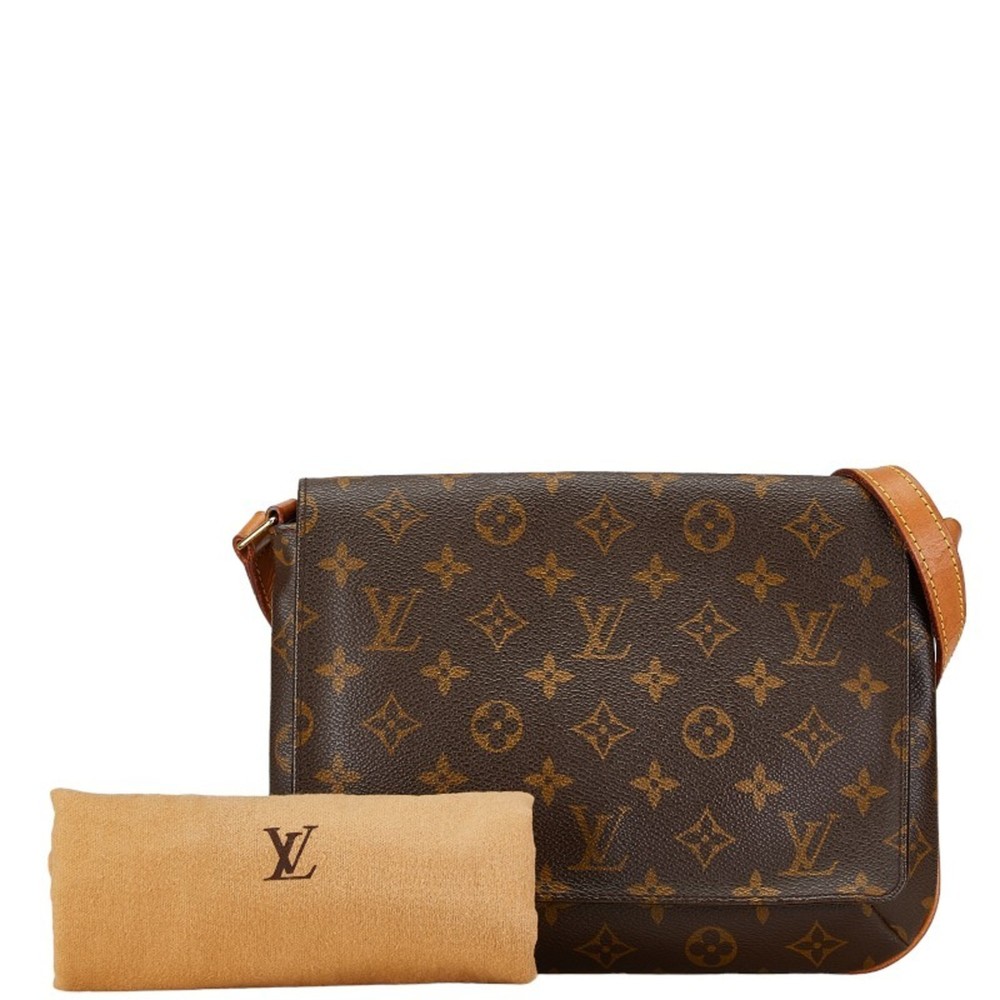 LOUIS VUITTON Monogram Musette Tango Shoulder Bag M51257 ⭐ - Picture 10 of 11